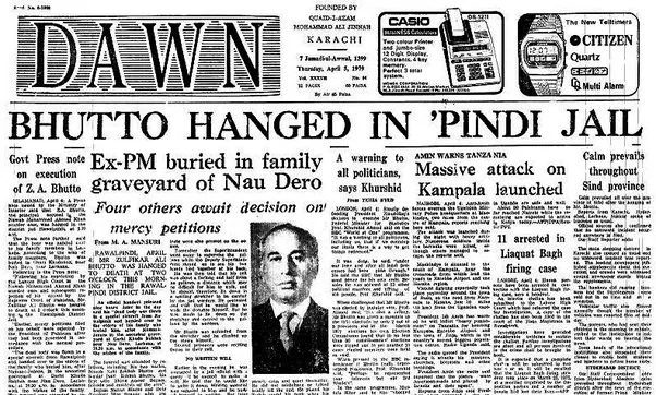 Why was Zulfikar Ali Bhutto hanged by Gen. Zia ul Haq? Betrayal Courage